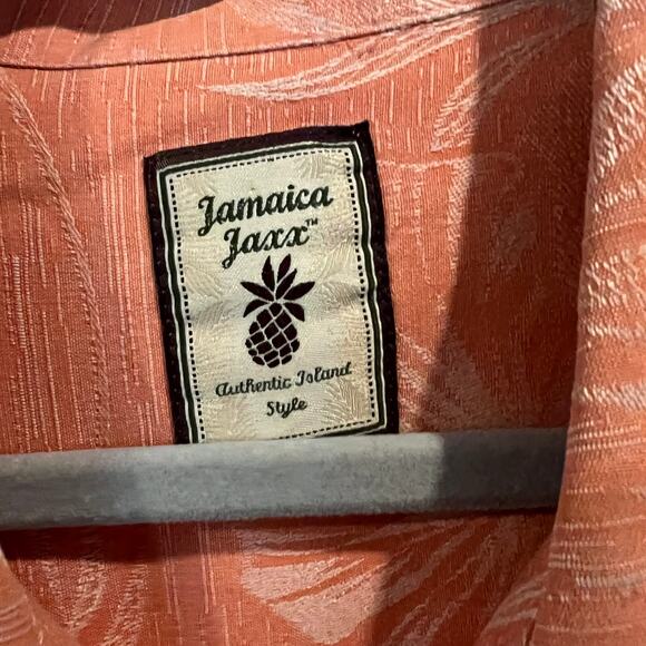 Jamaica Jaxx Silk Hawaiian Shirt, Size XXL - Picture 2 of 3